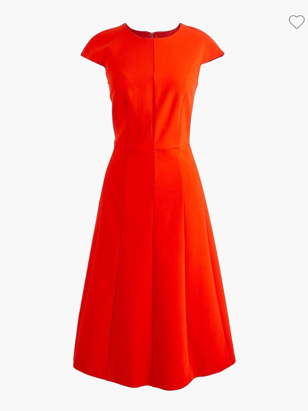 J Crew Mathilde Dress Red